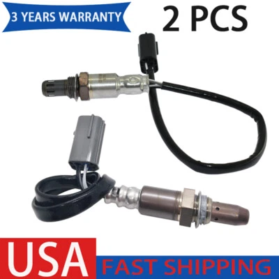 Sensor de oxigênio para cima+baixo para 2011-2013 Nissan Rogue 2014-2015 Rogue Select 2.5L 2 peças - Imagem 1 de 4