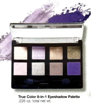 Avon True Color 8-in1 PLUM ESSENTIALS E902 Eyeshadow Palette .226 oz NOS - Image 1 of 2