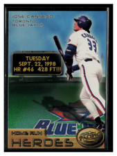 1998 Pacific Home Run Heroes #6 Jose Canseco