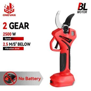 Brushless Electric Scissors Cordless Pruning Shear Tree Garden Cutter Trimmer - Picture 1 of 19