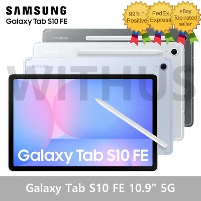 SAMSUNG Galaxy Tab S10 FE 5G 10.9" SM-X526 128GB/256GB Unlocked Tablet_ - Image 1 of 2