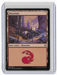 2019 Magic: The Gathering - Throne of Eldraine Basic Land Mountain #263/269 NON - Picture 1 of 2