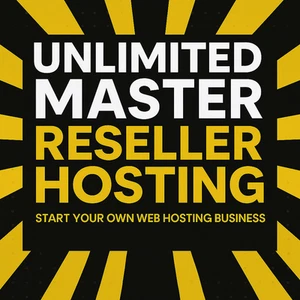 1 Year Unlimited Master Reseller Hosting With WHMCS - Ultra Fast Server - Picture 1 of 1