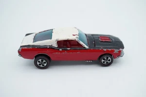 1967 Hot Wheels Redline Hong Kong Custom Mustang Painted w/ Red Interior - U1923 - Picture 1 of 7