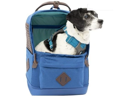 Kurgo Nomad Dog Carrier Backpack Blue Hiking Backpack Small Dogs Pet Travel - Image 1 of 2