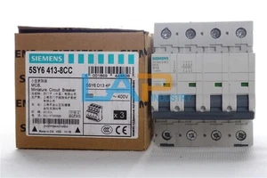 QTY:1 NEW FOR Circuit Breaker 5SY6413-8CC 4P D13A - Picture 1 of 1
