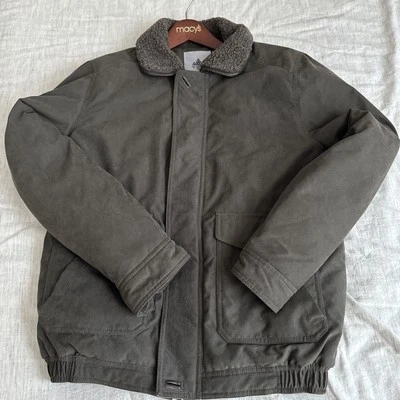 Rainforest Coat Men’s Zip Up Lined Fleece Jacket Size S - Image 1 of 4