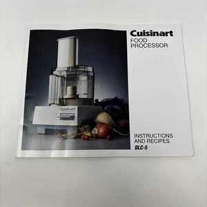 ANLEITUNGEN UND REZEPTE Buch Handbuch Ersatz Cuisinart Basic Küchenmaschine - Bild 1 von 2