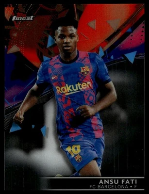 2021-22 Finest UEFA Champions League #83 Ansu Fati - Image 1 of 2