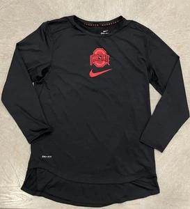 🔥RARA NIKE UOMO OHIO STATE BUCKEYES Velocity Performance manica lunga taglia Large - Foto 1 di 9