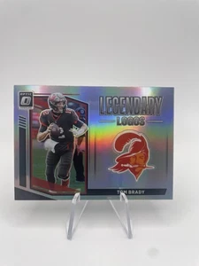 TOM BRADY 2021 Donruss Optic Legendary Logos Silver Prizm SP #LL-19 Buccaneers - Picture 1 of 2
