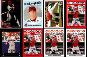 Mark Reynolds Arizona Diamondbacks (8) Card Lot - UNIQUE FIND – ONE OF A KIND - Picture 1 of 2