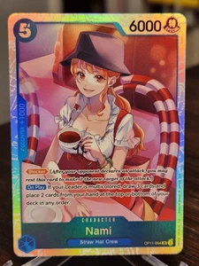Nami OP11-054 SR Foil | A Fist of Divine Speed | One Piece Card English - Imagen 1 de 2