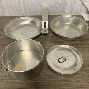 Vintage Boy Scouts of America Mess Kit Regal Aluminium Topf Pfanne - Bild 1 von 13