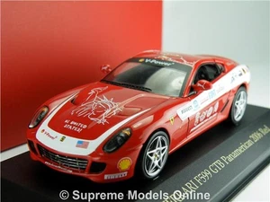 IXO FERRARI F599 GTB MODEL CAR PANAMERICAN 1:43 SCALE RALLY FER073 2006 RED K8 - Picture 1 of 5