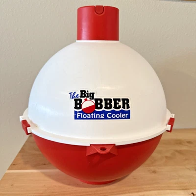The Big Bobber Insulated Floating Cooler Fishing Kayaking Camping Holds 12 Cans - Image 1 of 4