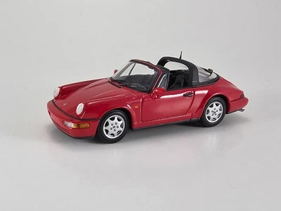 Minichamps 1:43-Scale Porsche 911 Targa (964) India Red  | MIB | 400061362 - Image 1 of 4