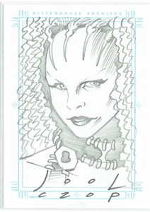 Farscape Season 3 Artist Sketch Sketchafex John Czop - Character Jool - Picture 1 of 5