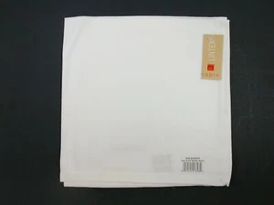 6 Pc Set Lintex 100% Cotton Napkins ~ Solidarity White ~ 18" x 18" **NEW** - Picture 1 of 1