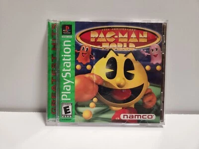 Pac-Man World (Sony PlayStation 1) PS1 Complete with Registration Card TESTED - Image 1 of 4