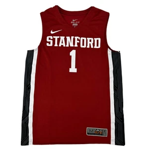 Stanford University Cardinals Jersey Mens M Crimson Red Nike Elite Basketball #1 - Picture 1 of 10