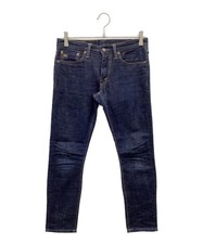 RRL RALPH LAUREN men's denim pants W26 Indigo Casual Solid bottom USED