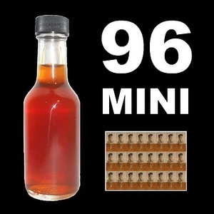 ¡TIRADORES!! MINI BAR BOTELLA DE LICOR 96 BOTELLAS DE WHISKY MUESTRA MINIATURA CON TAPAS - Imagen 1 de 12