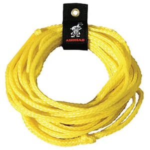 AIRHEAD 50' Single 1 One Rider Tube Tow Rope Yellow AHTR-50 NEW Sportsstuff - Picture 1 of 1