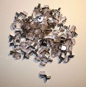 Bodenträger 5mm Glasbodenträger Regalbodenträger Sekura 8 Saugnapf 12-500 St. - Bild 1 von 8