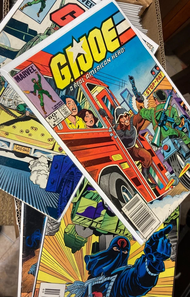 GI JOE ARAH MARVEL COMICS  LOT   PICK & CHOOSE, UNLIMITED $5 FLAT RATE SHIPPING! - Image 1 of 1