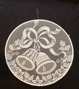 German - Lace Style Bell Window Decoration - Vintage / New (See Description) - Picture 1 of 5