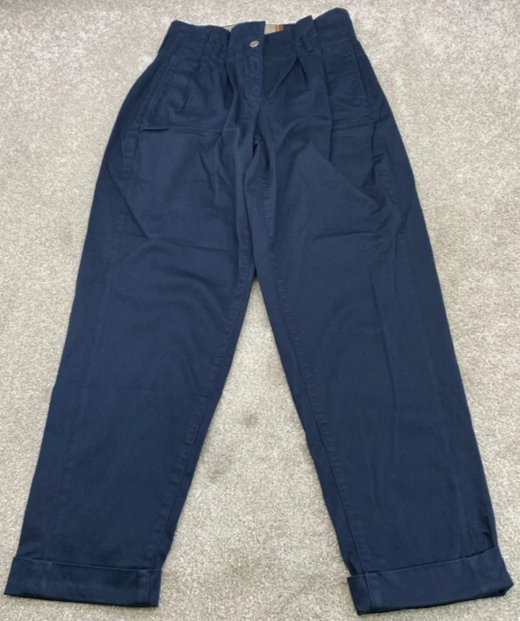 Pantalones para mujer Notify 28 azul pierna manipulada elásticos plisados 5749 Foto 1 de 4