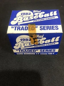 1982 Topps Traded Set Cal Ripken Jr. RC Tape Intact RARE - Factory Sealed - Picture 1 of 7