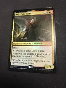 Anje Falkenrath 037/302 - Oversized Foil MTG Commander 2019 C19