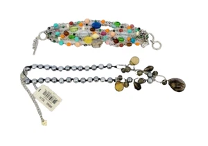 Collar COOKIE LEE (Nuevo con Etiquetas) y Pulsera (USADO EN EXCELENTE ESTADO) - No coincide [D9] - Imagen 1 de 5