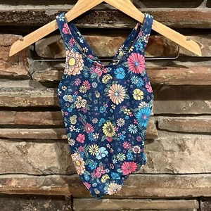 Roxy Girl Baja Baby Floral One Piece Swimsuit - Picture 1 of 8
