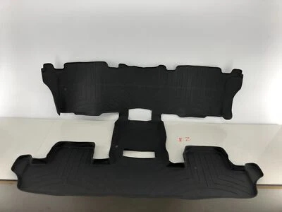 11-17 NISSAN QUEST REAR CENTER CARPET WEATHER FLOOR MAT LINER RUBBER SET OEM - Изображение 1 из 4