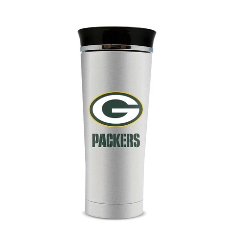 AWESOME GREEN BAY PACKERS 18oz LEAK PROOF THERMO TUMBLER FROM DUCKHOUSE Cover