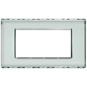 BTICINO LND4804KR LIVING LIGHT PLACCA 4POSTI PERSONALIZZABILE - Imagen 1 de 1