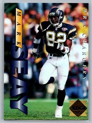 Mark Seay 1995 Collector's Edge Gold Logo FOOTBALL #175 San Diego Chargers - Image 1 of 2