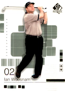 2002 SP Authentic #37 Ian Woosnam - Imagen 1 de 2