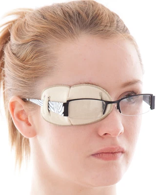 KAY PICTURES Medical Eye Patch for Glasses - REGULAR. Soft and Washable Sold to the NHS