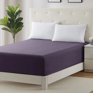 Deep Pocket Queen Fitted Sheet Fits up to 21 Inch Mattress - Super Soft Queen... - Picture 1 of 5