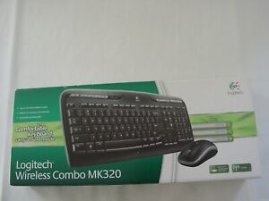 Logitech MK320 Wireless Keyboard and Mouse Combo Black