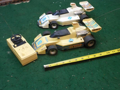 Radio Shack Tandy 2 Indy Cars #8  Martini 1/12 RC Car Kit For Parts Or repair - Image 1 of 4