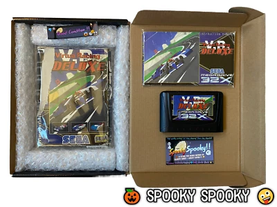 Virtua Racing Deluxe Sega Mega Drive 32X - UK PAL GC CIB - High Quality Packing - Bild 1 von 4