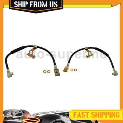 Juego de mangueras de freno delanteras 2x para Plymouth Caravelle 5,2 L 1988 Foto 1 de 4