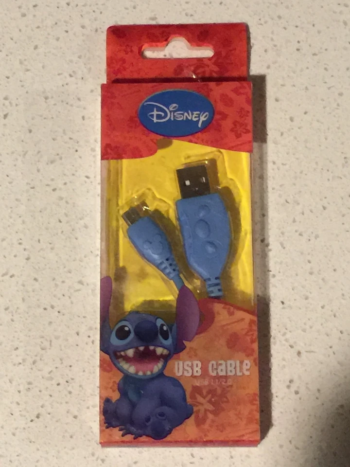 Disney Lilo & Stitch Mini USB Cable (USB 1.1/2.0) - Image 1 of 1