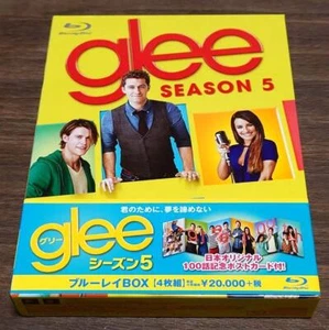 glee Season 5 Blu-ray BOX Japan used very good - Picture 1 of 12