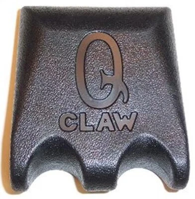Q-Claw Portable Pool/Billiards Cue Stick Holder/Rack - 2 Place - BLACK - Image 1 of 2